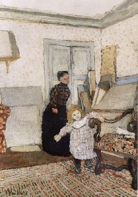 Edouard Vuillard The first step to Norge oil painting art